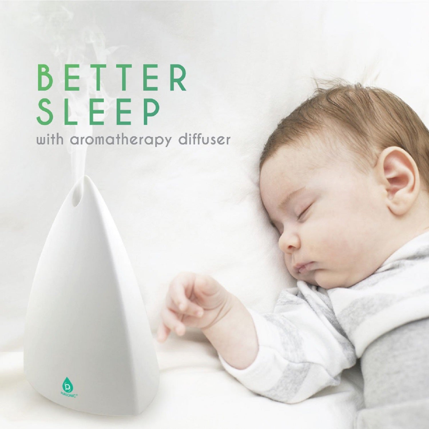 VitaNorth Aroma Essential Oil Diffuser- Ultrasonic Cool Mist Humidifier