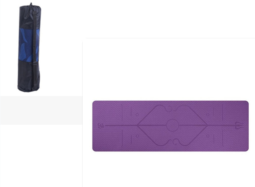 VitaNorth Non-Slip Yoga Mat with Carry Bag — Home Workout & Meditation - VitaNorth