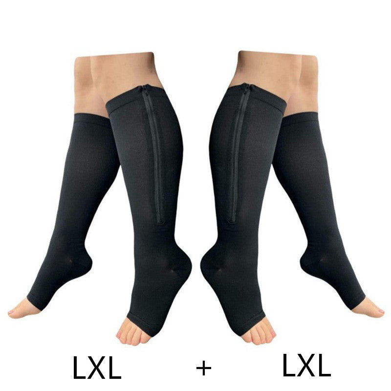 VitaNorth Zipper Compression Socks — Circulation & Swelling Relief - VitaNorth