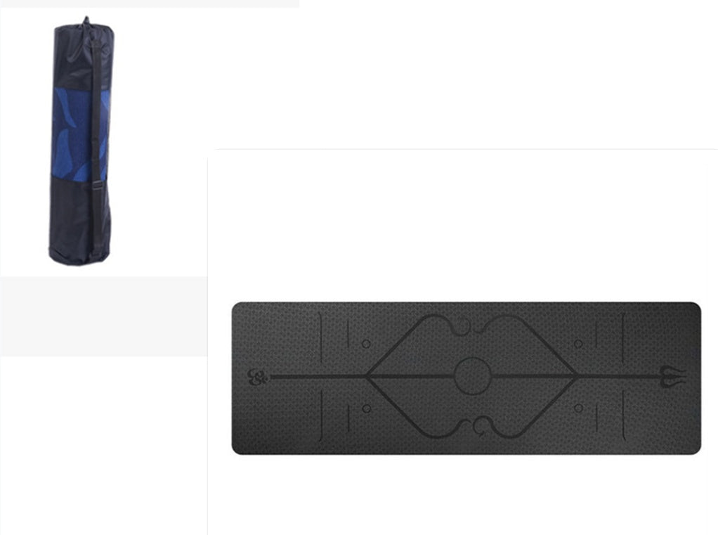 VitaNorth Non-Slip Yoga Mat with Carry Bag — Home Workout & Meditation - VitaNorth