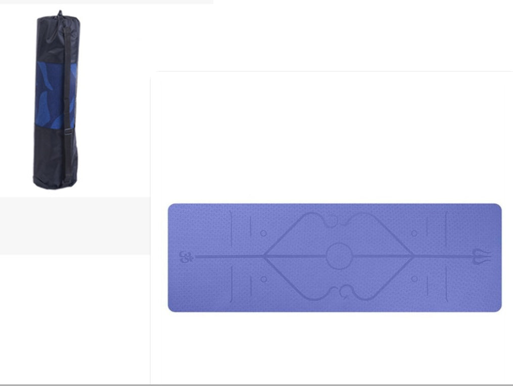 VitaNorth Non-Slip Yoga Mat with Carry Bag — Home Workout & Meditation - VitaNorth