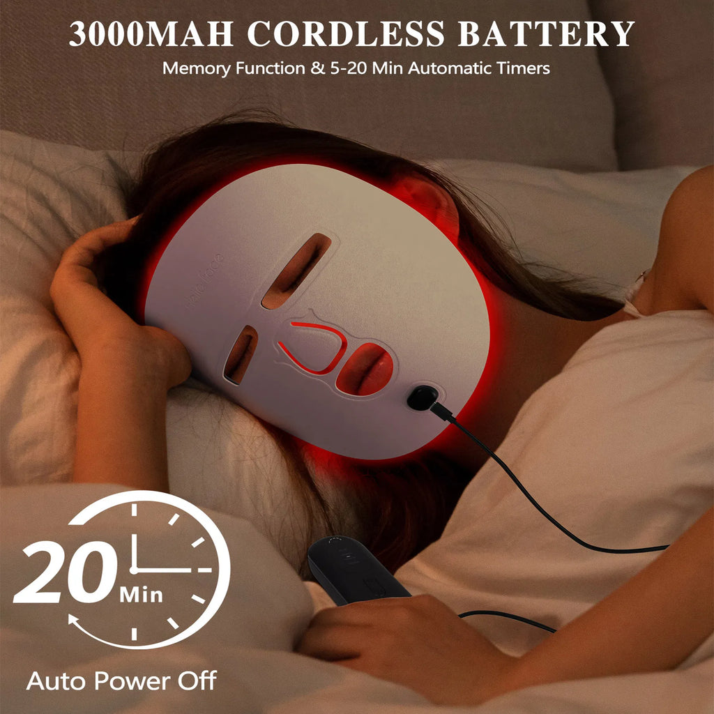 VitaNorth Red Light Therapy Face Mask-Anti Aging Skin Care - VitaNorth