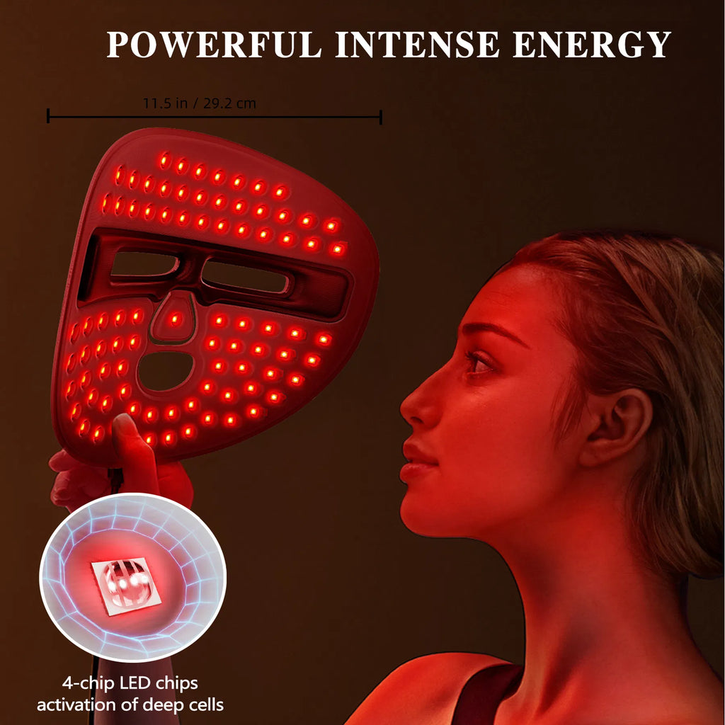VitaNorth Red Light Therapy Face Mask-Anti Aging Skin Care - VitaNorth
