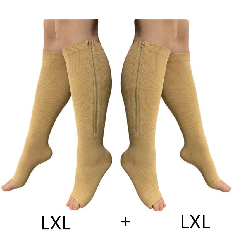 VitaNorth Zipper Compression Socks — Circulation & Swelling Relief - VitaNorth