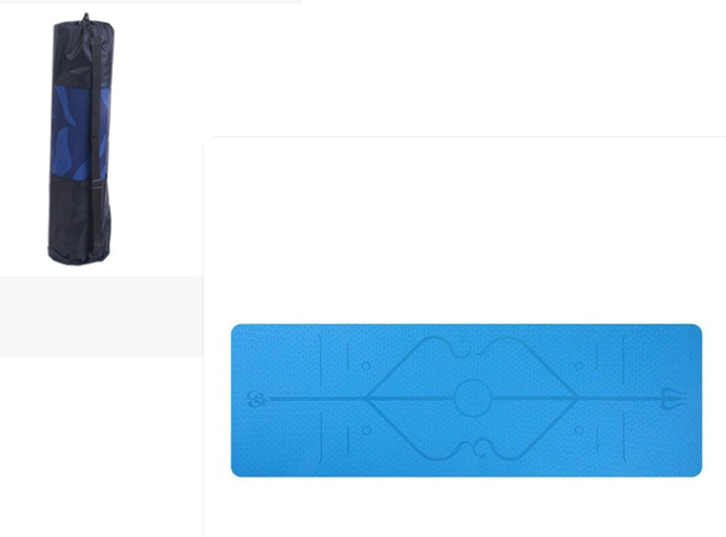 VitaNorth Non-Slip Yoga Mat with Carry Bag — Home Workout & Meditation - VitaNorth
