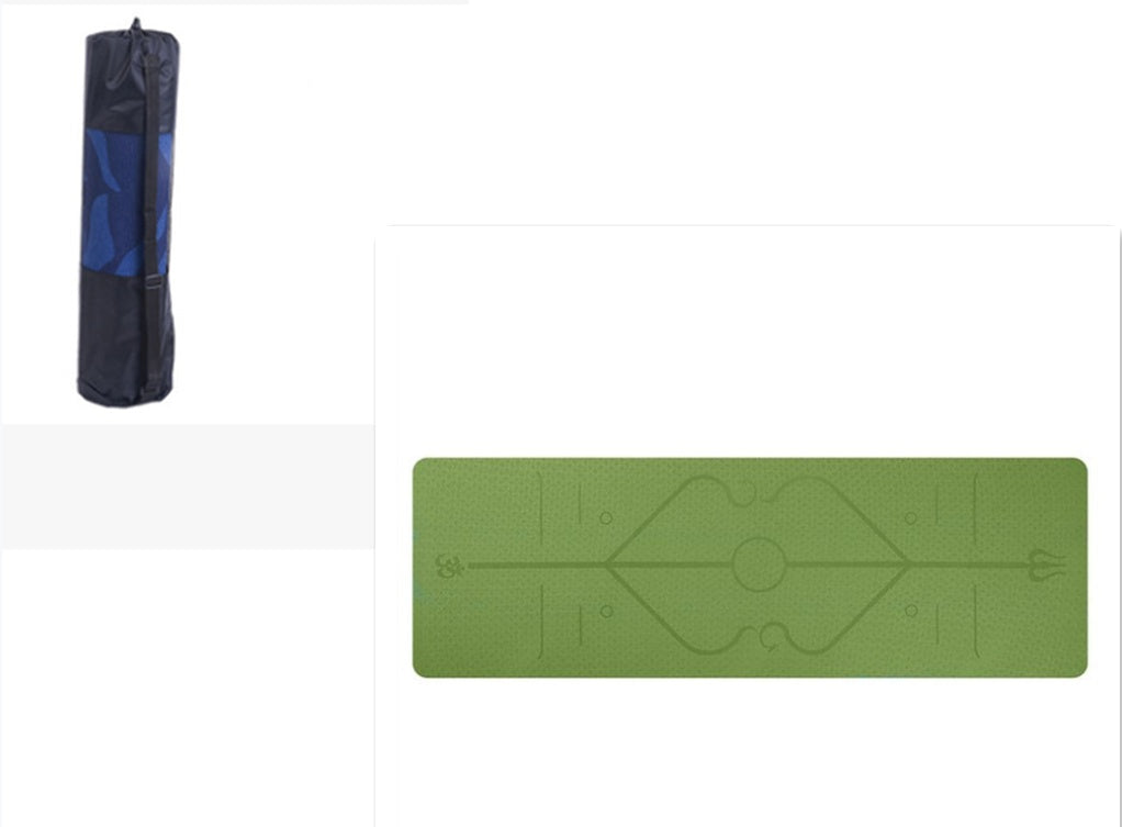VitaNorth Non-Slip Yoga Mat with Carry Bag — Home Workout & Meditation - VitaNorth