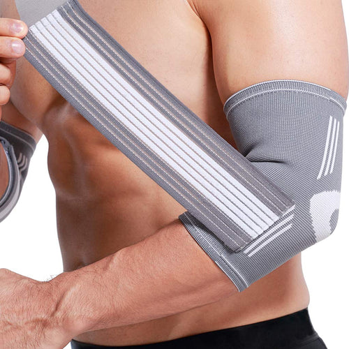 VitaNorth Adjustable Elbow Compression Brace — Tennis & Golfer's Elbow Support - VitaNorth