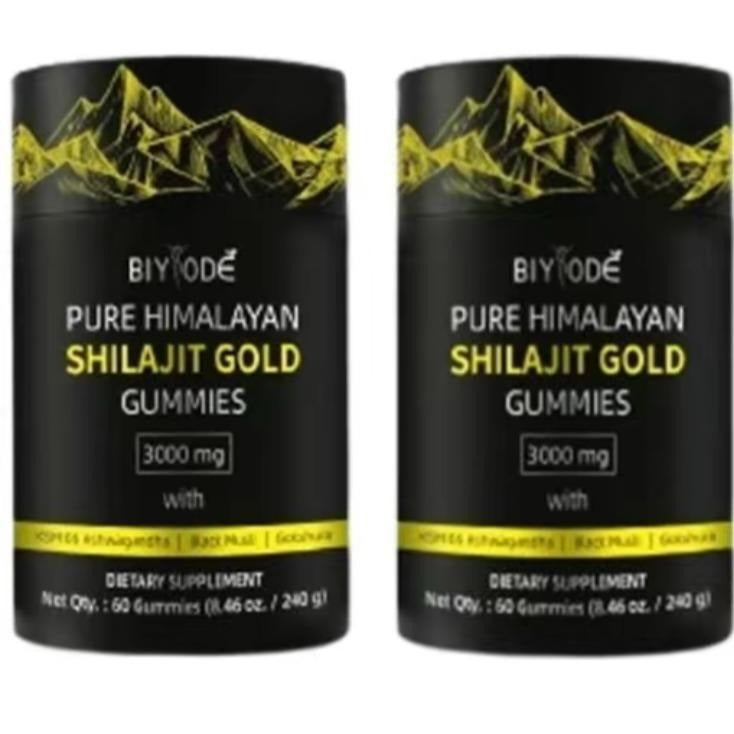 VitaNorth Himalayan Shilajit Gummies — Ashwagandha & Gokshura Vitality Support - VitaNorth