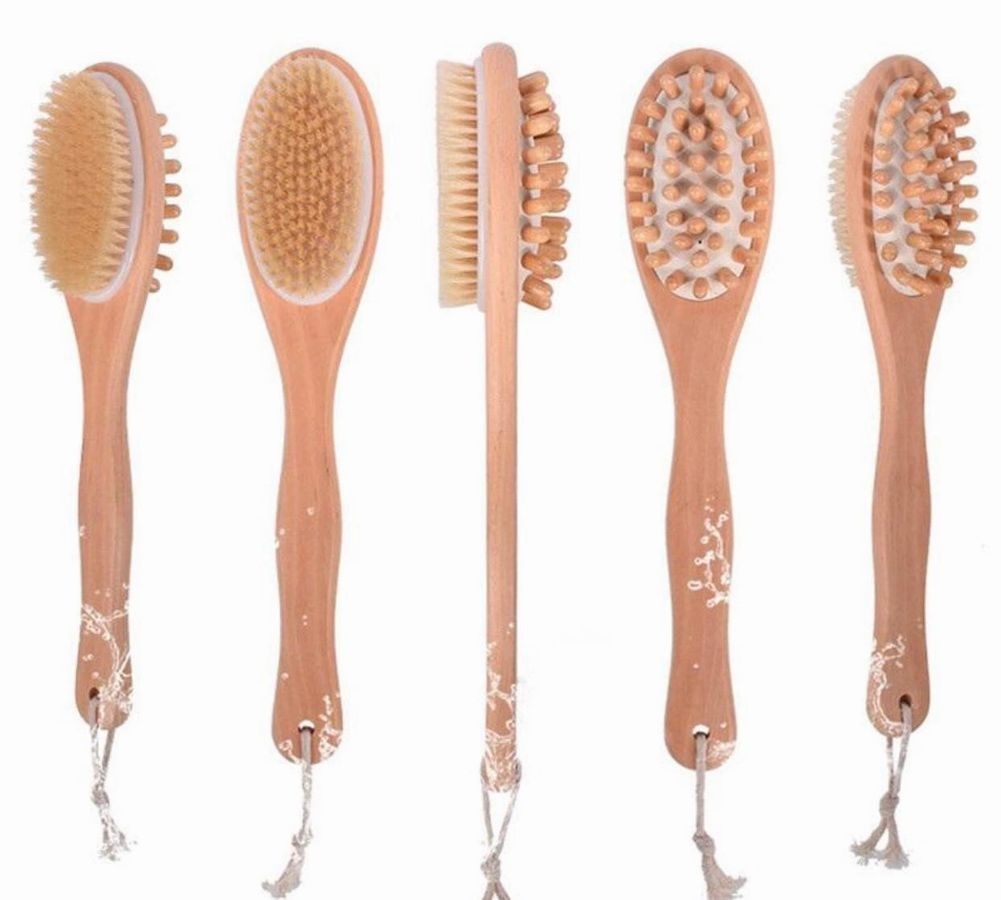 VitaNorth Bath & Body Massage Brush- Exfoliating Shower Scrubber